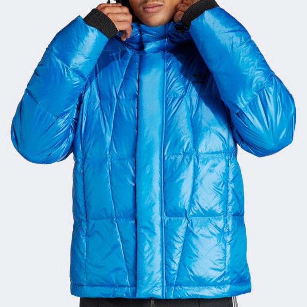 Adidas Light Originals Jacket | Synthetic Leather | 2000s Style